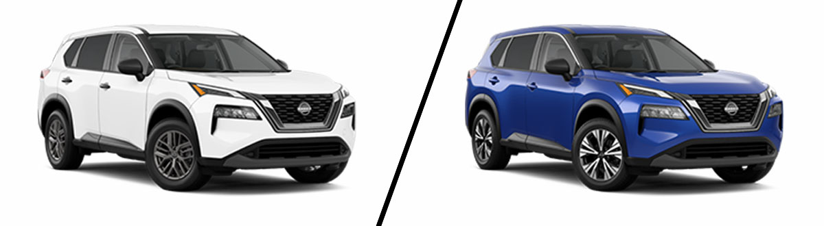 2024 Nissan Rogue S vs 2024 Nissan Rogue SV